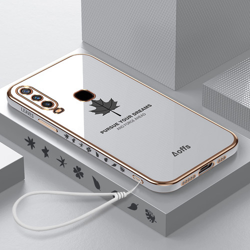 适用vivoy3s手机壳vivov1901a/t保护套viv0y直边vivo丫3s软壳vⅰvoy枫叶vovoyⅴivoy男wiwoy女vo新款vivoys3v - 图0