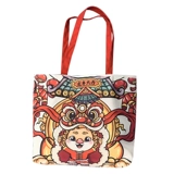 Праздничнный шоппер подходит для мужчин и женщин, вместительная и большая сумка на одно плечо для школьников, ранец, подарок на день рождения