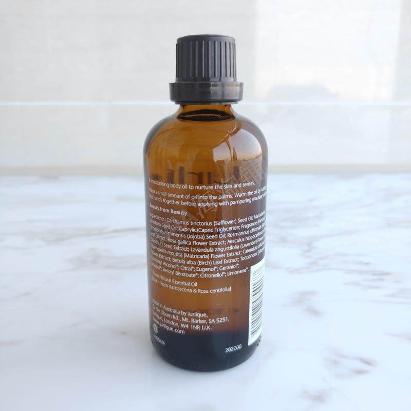 新品放价jurlique茱莉蔻玫瑰按摩油 MIA海淘铺身体精油/身体按摩
