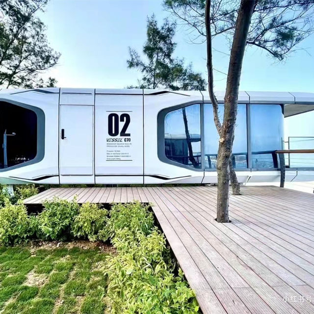 Scenic Area Mobile Glass House B&B Space Capsule Mobile House Smart Internet Celebrity RV Featured B&B Design