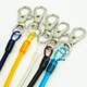 Fine telescopic telephone line key chain plastic mobile phone chain