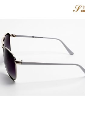 丝路女士圆脸偏光树脂太阳镜