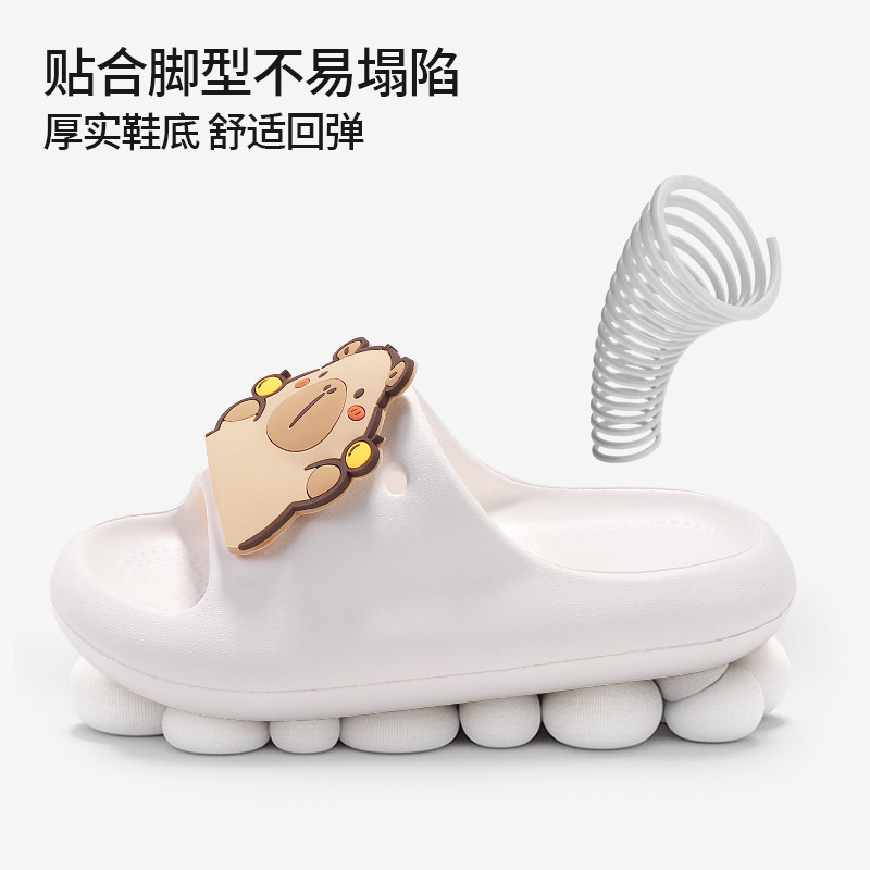 卡皮巴拉儿童拖鞋女童男童女孩2025新款防滑凉拖夏季室内洗澡专用,淘宝优惠券,粉丝福利购,淘宝优惠卷