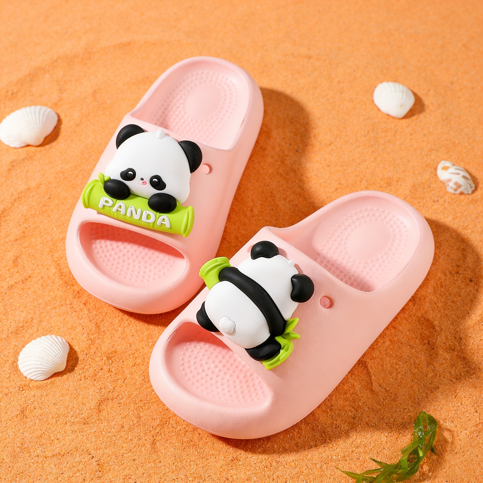 小熊猫儿童拖鞋男女童女孩新款防滑凉拖鞋夏季室内洗澡亲子卡通,淘宝优惠券,粉丝福利购,淘宝优惠卷