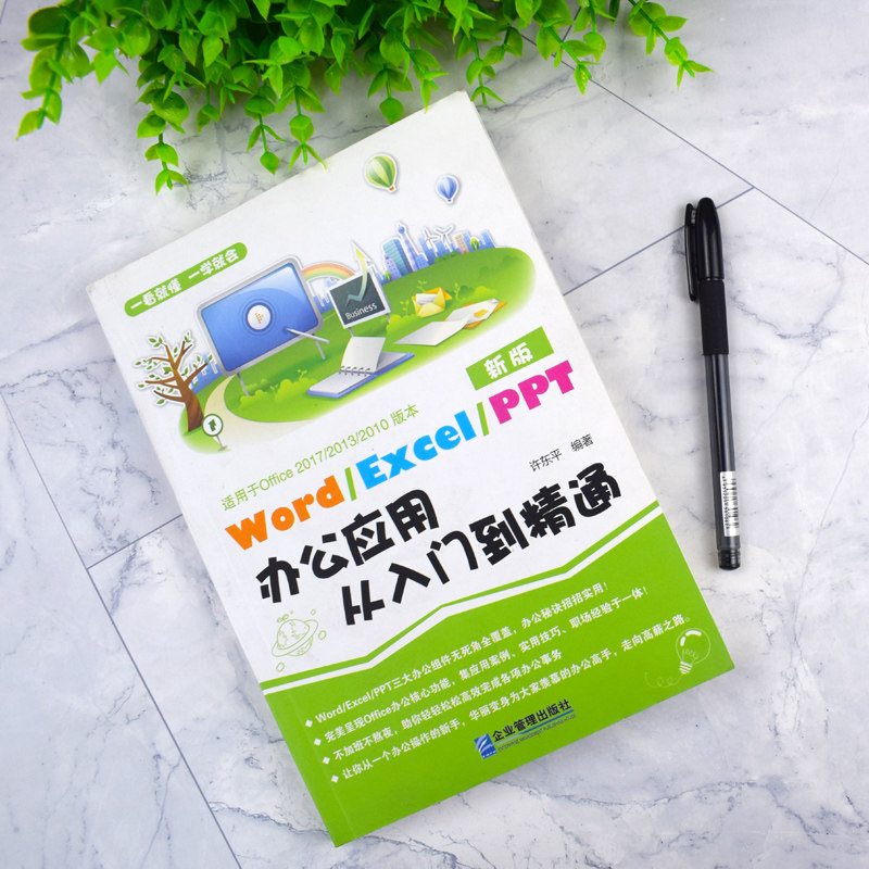 抖音同款】正版Word Excel PPT办公应用从入门到精通 excel表格ppt制作办公软件教程书电脑自学 wps office计算机应用 ...