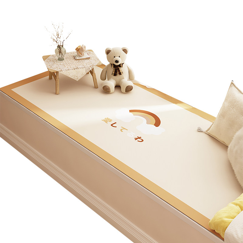 Rainbow leather bay window mat waterproof, sun protection and easy care
