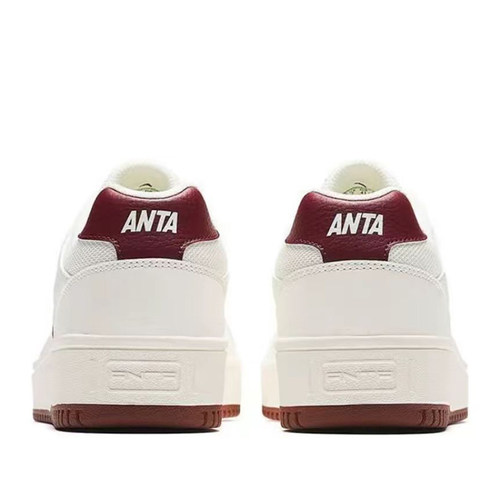 #Anta 安踏 小零感 低帮 休闲 板鞋 红白 912348068 912518068F - 图1