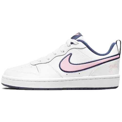 热销 Nike Court Borough Low 2板鞋白蓝粉低帮 DB3090-100-图3