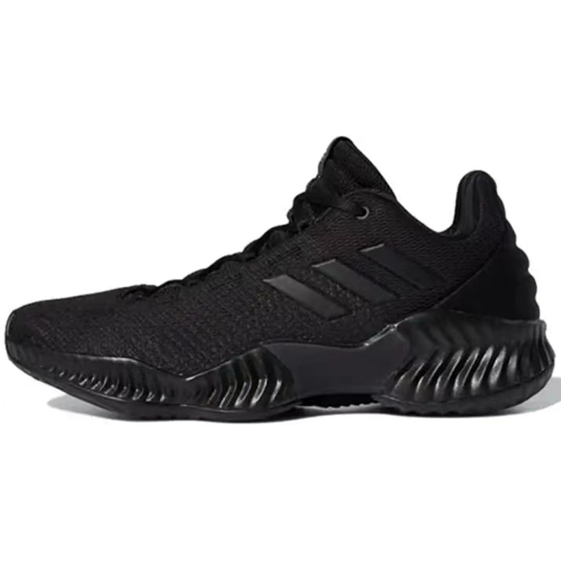 Adidas Pro Bounce 2018 Low 低帮 实战篮球鞋 男款 白色 FW0903