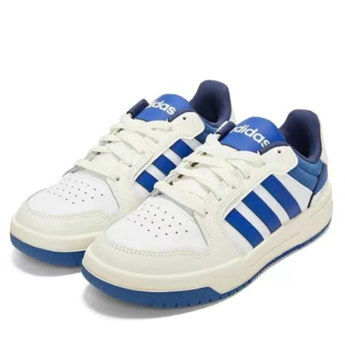 #阿迪达斯 Adidas neo Entrap 板鞋 白蓝 防滑 低帮 HR1931 - 图1