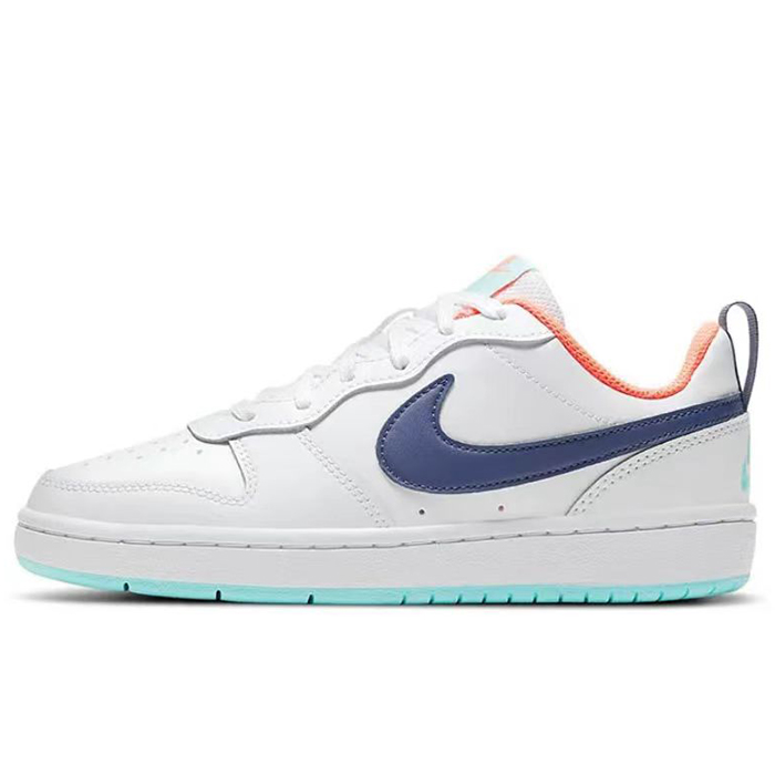 #耐克 Nike Court Borough Low 2 板鞋 GS 蓝白 BQ5448-112 - 图3