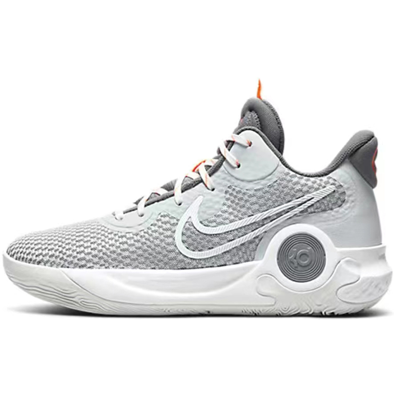 热销Nike KD Trey 5 IX EP杜兰特实战篮球鞋白灰CW3402-011-图3