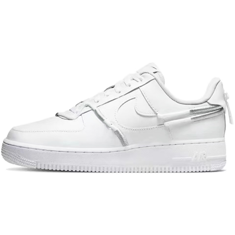 热销 Nike Air Force 1 Low AF1 板鞋 珍珠 皇家蓝 黑DQ0231-100 - 图0