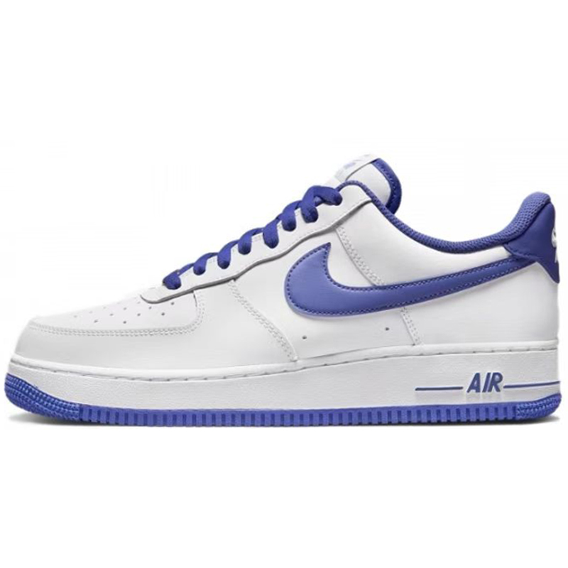 热销Nike Air Force 1 07 AF1板鞋紫骨黑白粉浅蓝 AO2132-102-图3