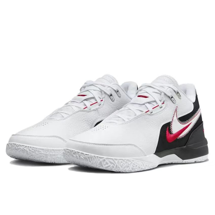 #耐克 Nike ZOOM LEBRON NXXT GEN AMPD 白黑 FJ1567-100 - 图1