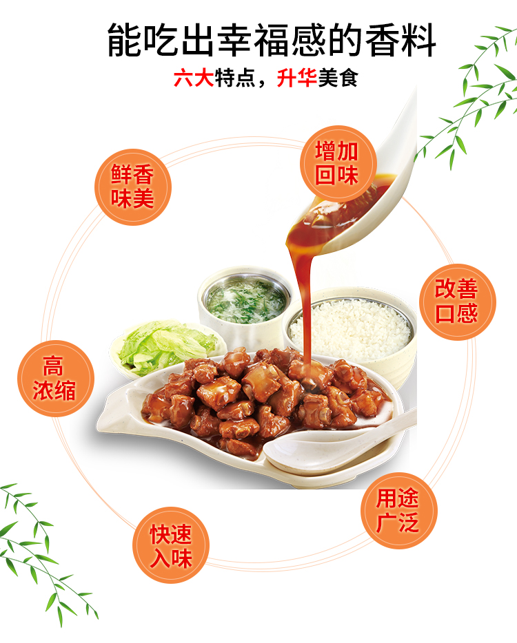 浓香园香料AAA1kg/袋回味粉香料3a粉面汤炒菜卤肉鸭脖增香调味粉 - 图0