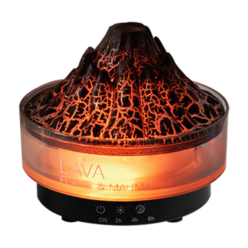 火山熔岩加湿器水母香薰机小型家用静音空气大喷雾桌面办公室礼物