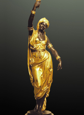 鸿鑫雕塑黄铜欧式客厅工艺品摆件