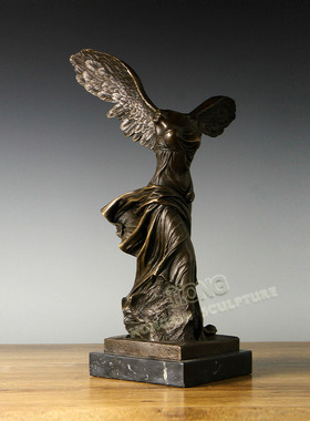 装饰品桌面摆件鸿鑫雕塑黄铜欧式