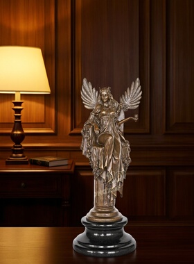 希腊神话幸运女神复古人物摆件