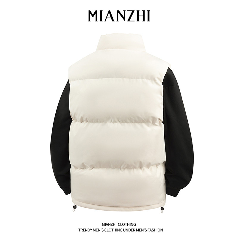 棉致秋冬季棉马甲男士休闲黑色立领宽松运动百搭无袖坎肩外套马夹,淘宝优惠券,粉丝福利购,淘宝优惠卷