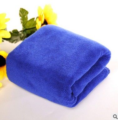 超细纤维40X40酒店抹布加厚厨房吸水不掉毛家政保洁专用白色毛巾 - 图1