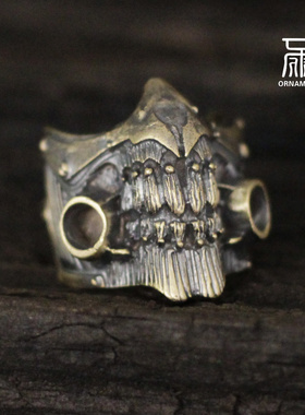 男士手工定制个性霸气男戒指