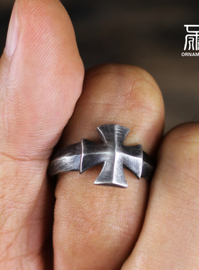 男女款开口十字架精致简约