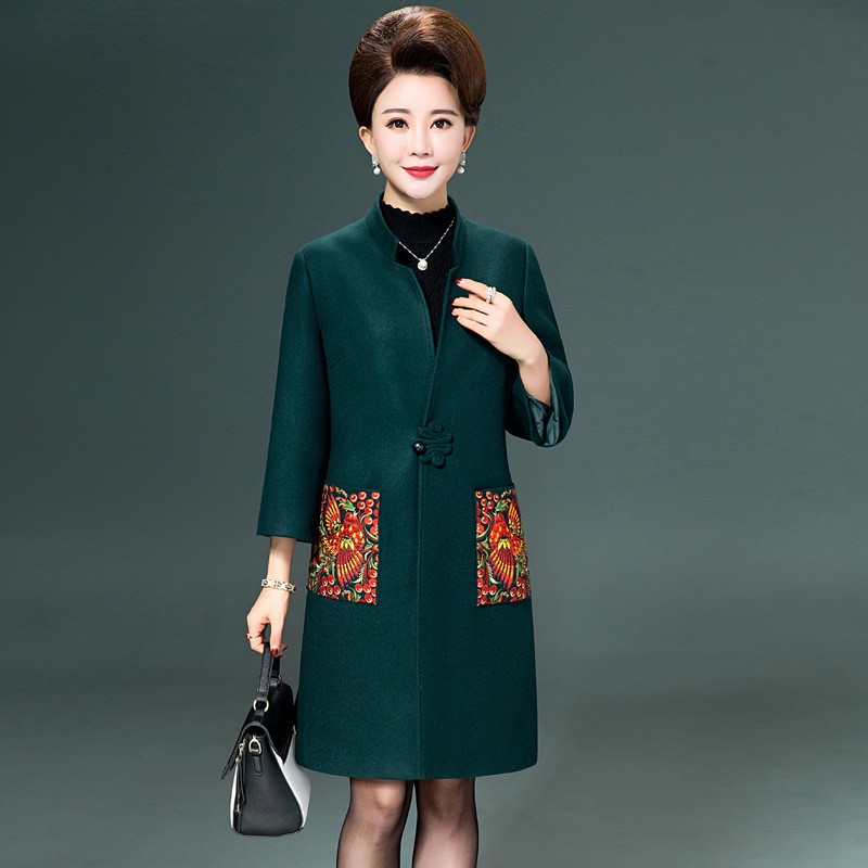 婚庆嫁女儿妈妈装结婚礼冬装喜婆婆婚宴礼服装外套女高贵毛呢大衣 婚庆嫁女儿妈妈装结婚礼冬装喜婆婆婚宴礼服装外套女高贵毛呢大衣