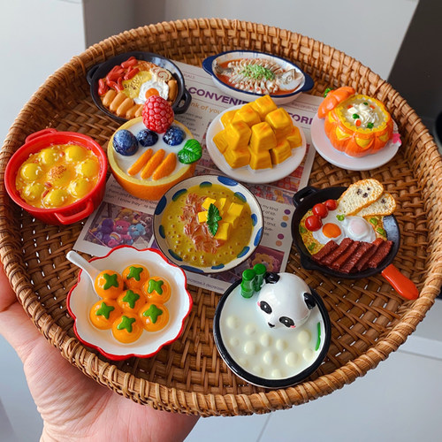 创意美食冰箱贴磁贴树脂食玩新款文创冰箱磁贴家居装饰送礼 - 图3