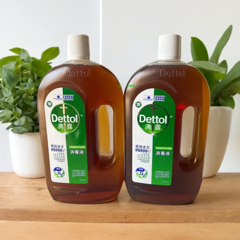 包邮 Dettol/滴露 消毒液1.2L+1.2L 衣物家居皮肤消毒杀菌 - 图2