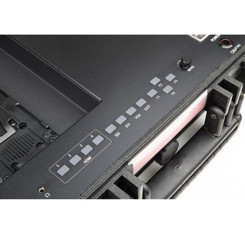 百视悦SP15 箱载式4K导演监视器广播级摄影摄像机显示屏SDI/HDMI - 图0