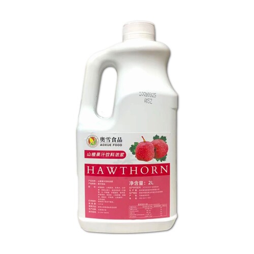 馨鲜乐山楂汁浓缩果汁饮料浓浆原浆商用冲饮果汁奶茶原料 - 图2