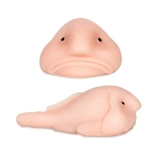 Американский Арчи Макфи Счастливая Уродливая Рыба Липкий серый артефакт UH -Meng Meng Emo Fish Sticky Mao разные игрушки с губами