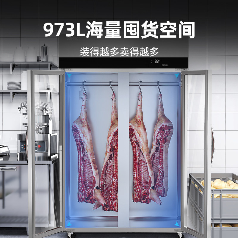 星星挂肉柜牛羊肉鲜猪肉冷藏保鲜展示柜立式排酸柜,淘宝优惠券,粉丝福利购,淘宝优惠卷