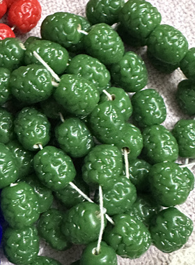 淄博博山特产手工烧制琉璃珠雕花图案直径14MM多色配饰diy珠散珠