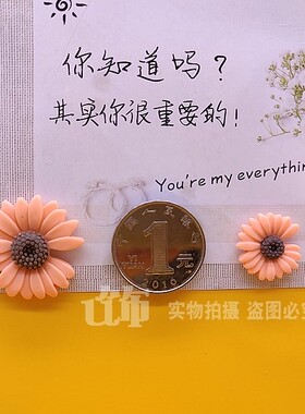 小雏菊花朵树叶彩虹冰箱贴