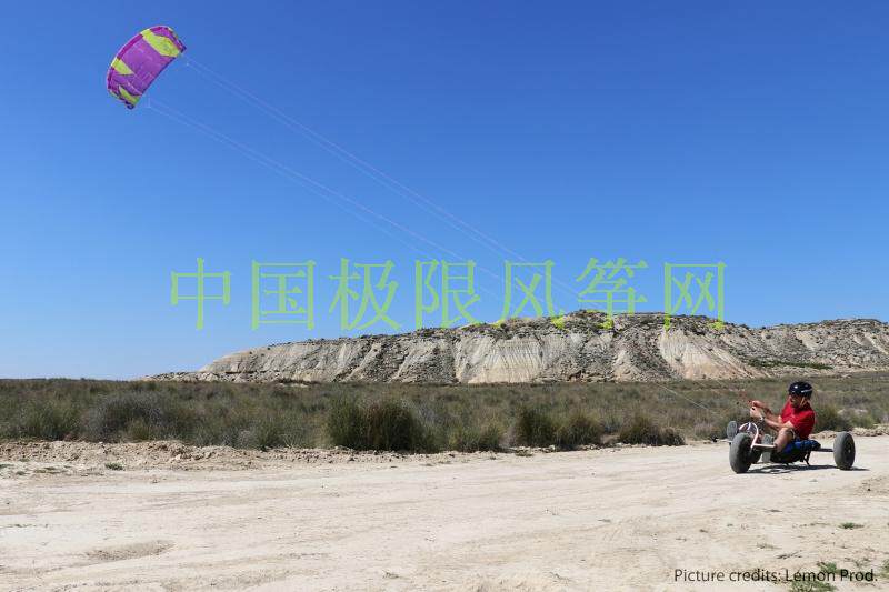 皮特林 微风 UNIQ 四线 皮肤风筝 迷你伞 牵引风筝 单层 - 图2