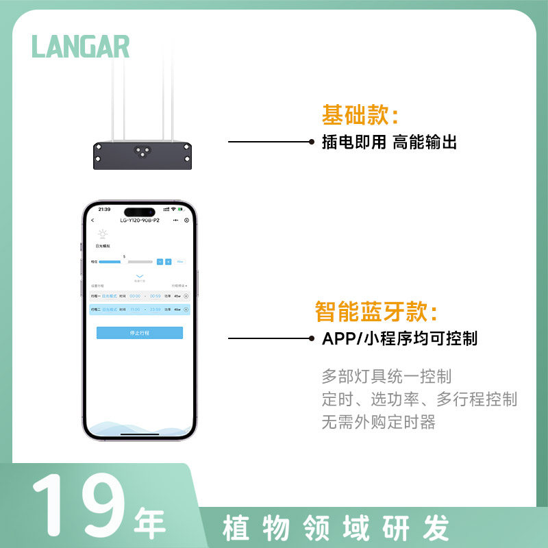 尼特利多肉排灯Y系列新款多肉补光灯全光谱LED仿太阳光植物生长灯,淘宝优惠券,粉丝福利购,淘宝优惠卷