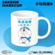 Doraemon ceramic cup mug couple coffee tea cup office water cup gift high-looking cartoon cute
