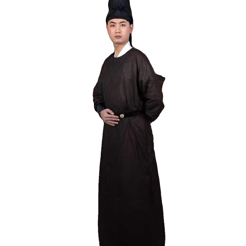 出租窄袖袍宋制单件单面圆领袍男女同款中秋演出运动会入场 - 图3