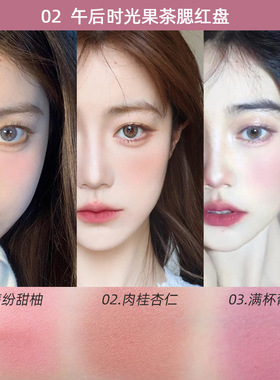 PIPL三色哑光持久平价腮红