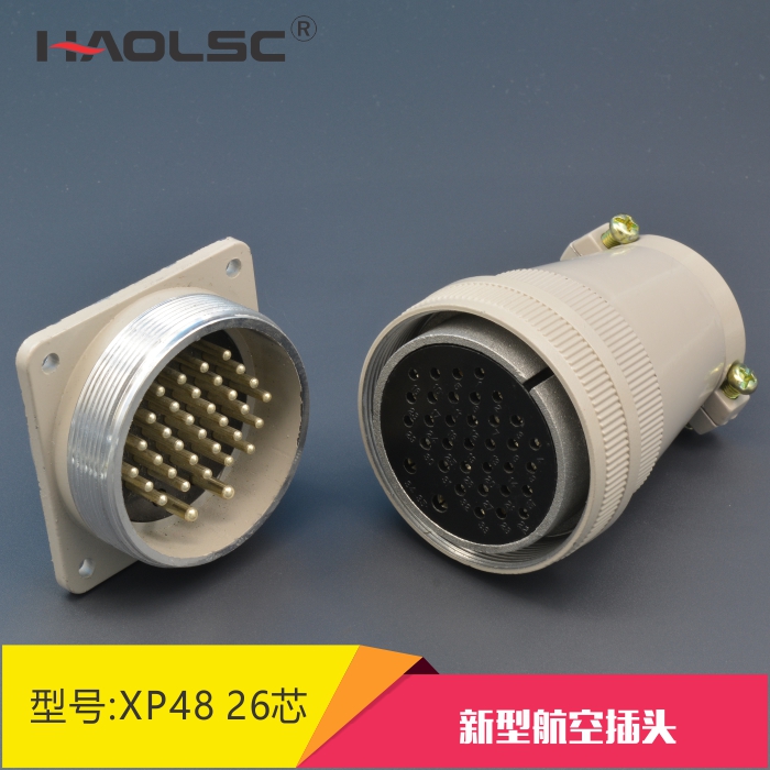 厂家直销圆形连接器新型插头航空工业插座35芯30芯XP55K8QXP55J8A - 图1