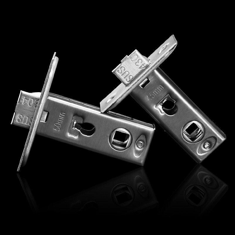 不锈钢单舌锁体房门老式锁舌头卫生间门锁芯厕所小锁舌通用型静音,淘宝优惠券,粉丝福利购,淘宝优惠卷