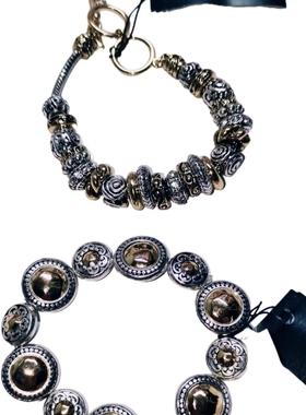 两块白松石/简洁原创设计 大气手环百搭时尚轻奢高级感手镯女饰品