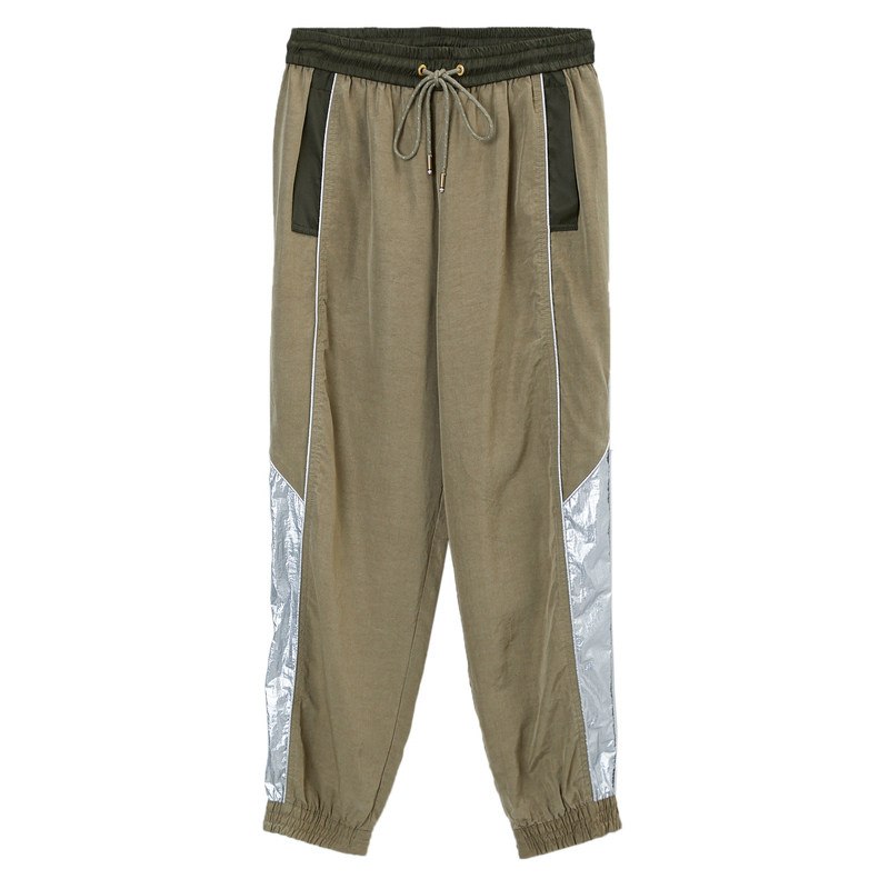 【商场同款】谜底20秋新品拼接休闲裤 谜底休闲裤