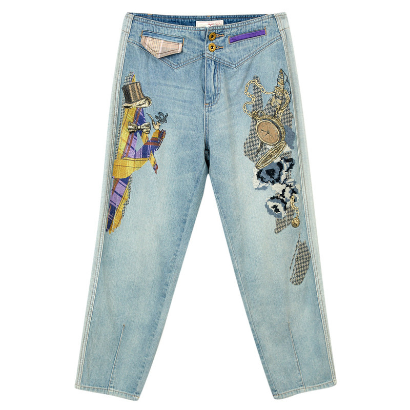 【商场同款】谜底20夏季新品牛仔裤 谜底牛仔裤