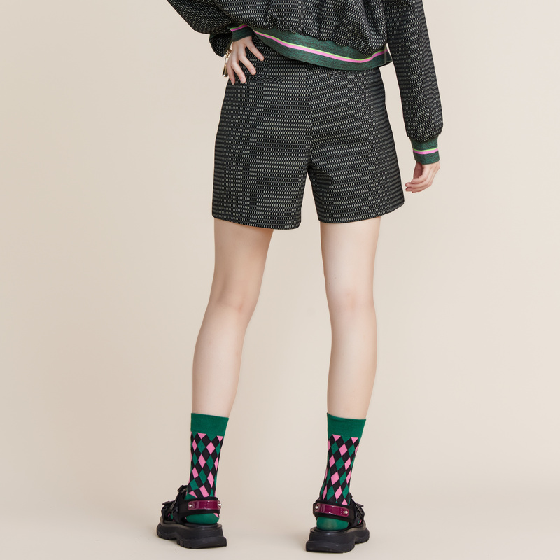 MIIDII谜底2022春秋通勤时髦西装阔腿短裤女a字宽松直筒221MK0139,淘宝优惠券,粉丝福利购,淘宝优惠卷