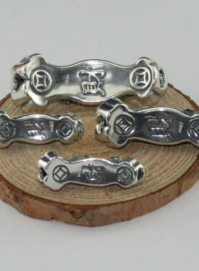 S999纯银做旧复古泰银