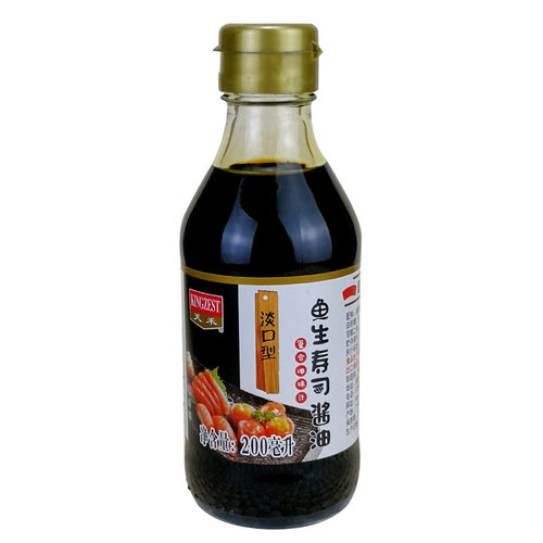天禾酱油刺身酱油200ml/瓶生鱼片鱼生寿司包邮 - 图3
